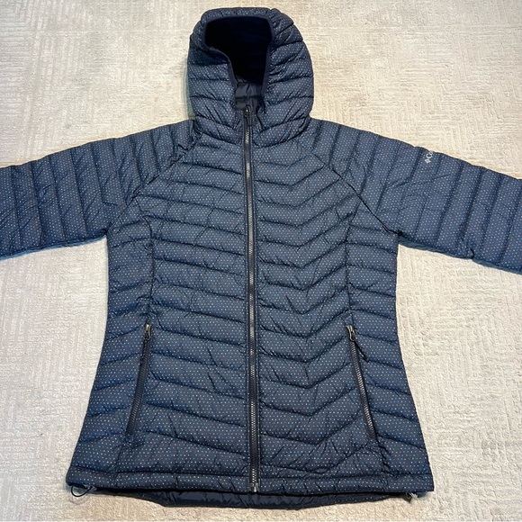 Columbia Powder Lite Puffer Jacket Omni-Heat Jacket Women’s Large - Picture 5 of 12